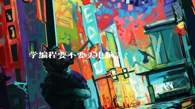 学编程要不要买电脑?